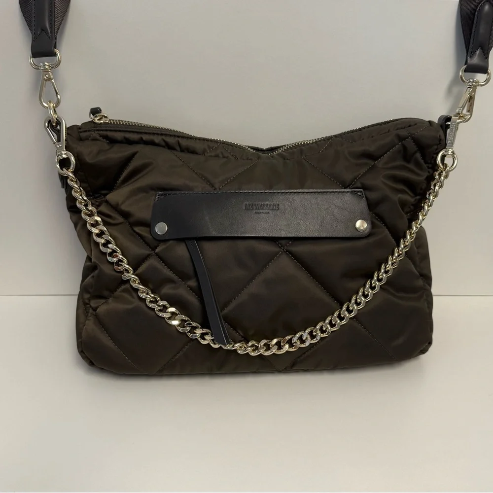 MZ Wallace Quilted Madison Crossbody in Magnet - Picture 2 of 8